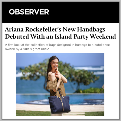 Observer: Ariana Rockefeller