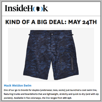InsideHook: Mack Weldon