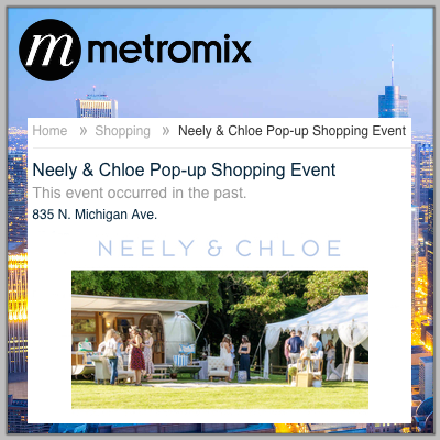 Metromix Chicago: Neely & Chloe