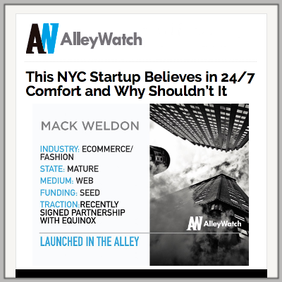 AlleyWatch: Mack Weldon