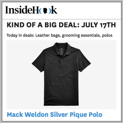 Inside Hook: Mack Weldon