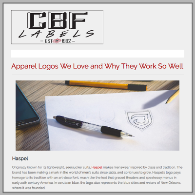 CBF Labels: Haspel