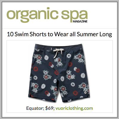 Organic Spa Magazine: Vuori