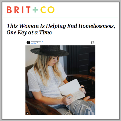 Brit + Co: The Giving Keys