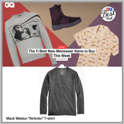 GQ: Mack Weldon