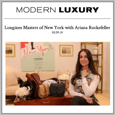 Modern Luxury: Ariana Rockefeller