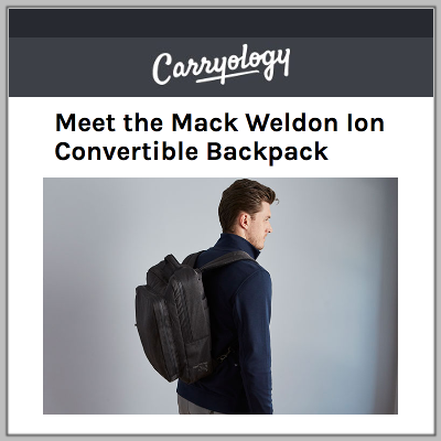 Carrryology: Mack Weldon