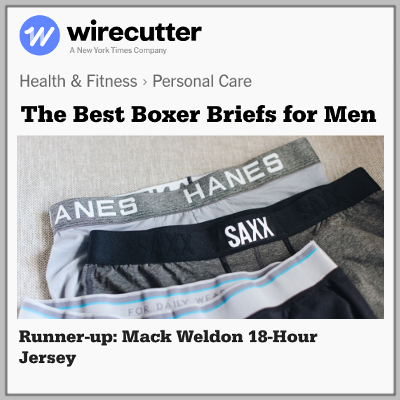 Wirecutter: Mack Weldon — The Lead PR