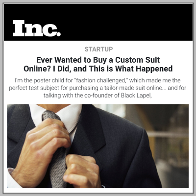 Inc: Black Lapel