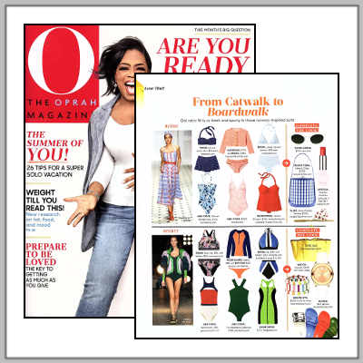 ) The Oprah Magazine: Neely & Chloe