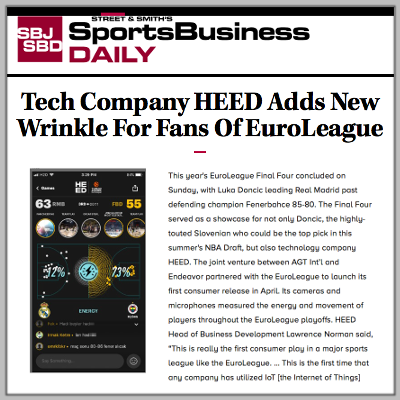 Sports Business Daily: HEED
