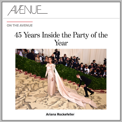 Avenue: Ariana Rockefeller