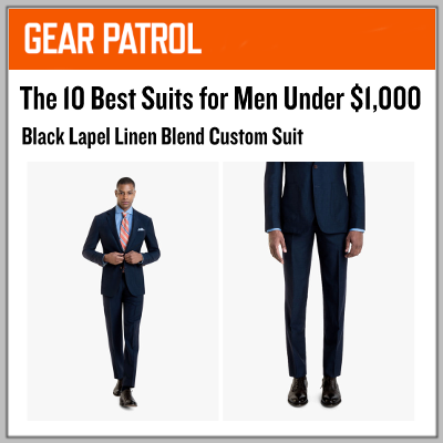 Gear Patrol: Black Lapel