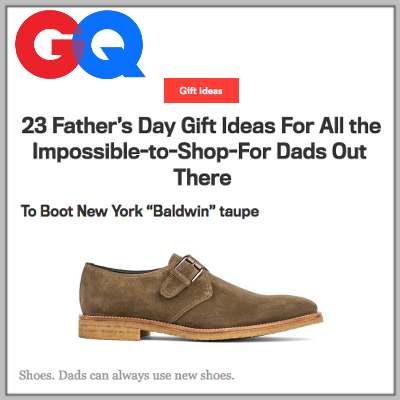 GQ: To Boot New York 