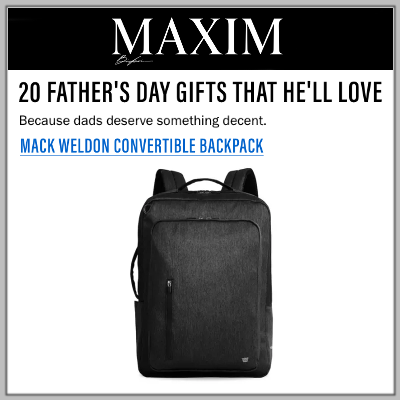Maxim: Mack Weldon