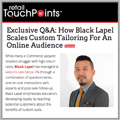 Retail TouchPoints: Black Lapel