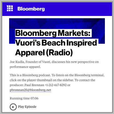 Bloomberg Markets: Vuori