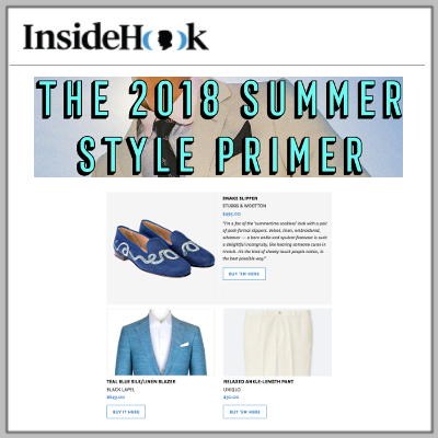 InsideHook: Black Lapel