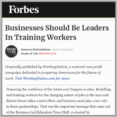 Forbes: WorkingNation