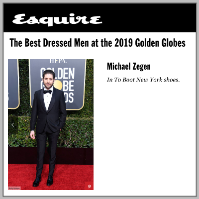Esquire: To Boot New York
