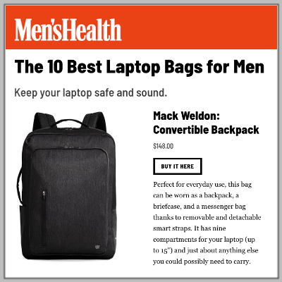 Men's Health: Mack Weldon
