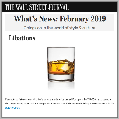 Wall Street Journal: Michter's Distillery
