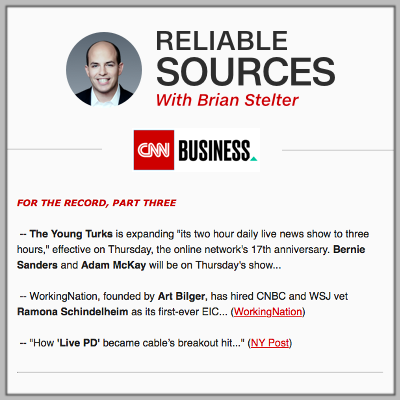 CNN's Reliable Sources: WorkingNation