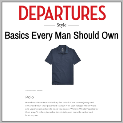 Departures: Mack Weldon