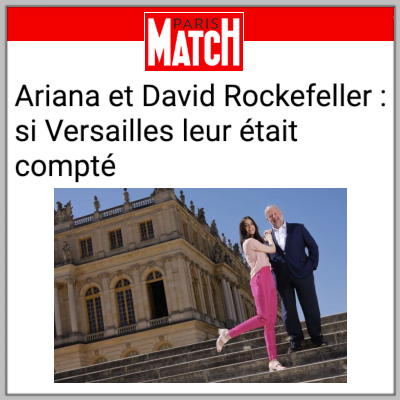 Paris Match: Ariana Rockefeller