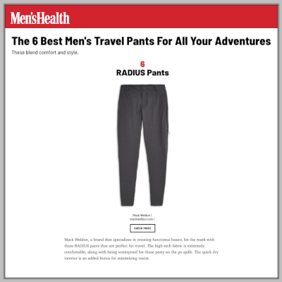 Men's Health: Mack Weldon