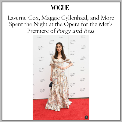 Vogue: Ariana Rockefeller