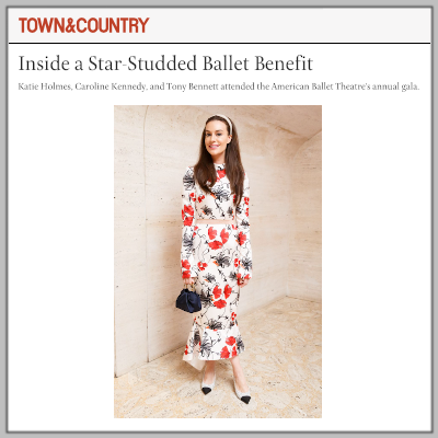 Town and Country Magazine: Ariana Rockefeller
