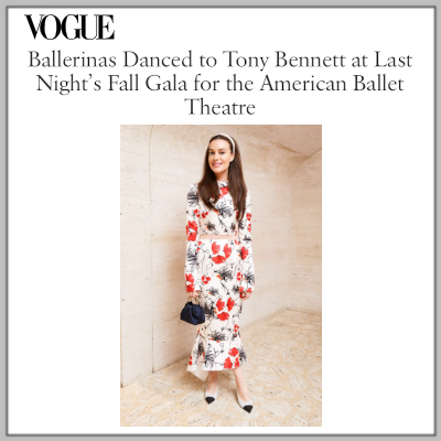 Vogue: Ariana Rockefeller