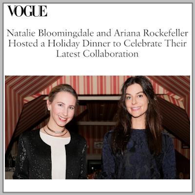 Vogue: Ariana Rockefeller