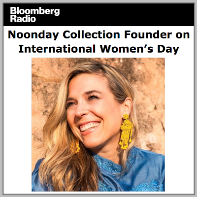 Bloomberg Radio: Noonday Collection
