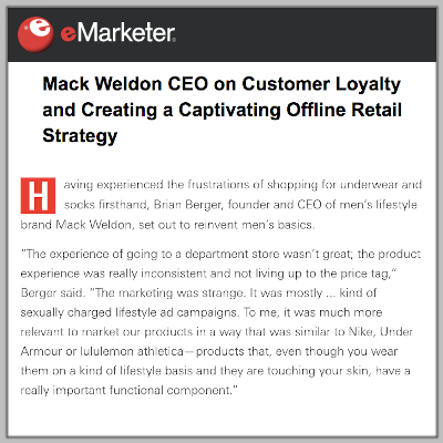 eMarketer: Mack Weldon