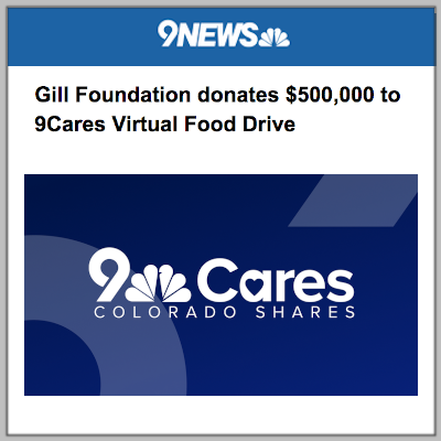 KUSA 9 News NBC Denver: Gill Foundation