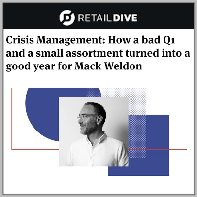 Retail Dive: Mack Weldon