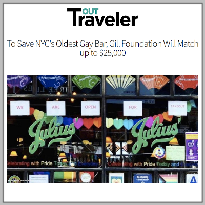 OUT Traveler: The Gill Foundation