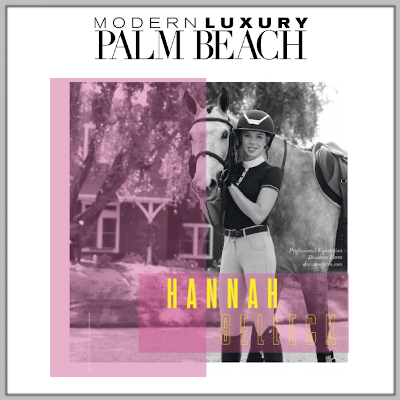 Modern Luxury Palm Beach: Hannah Selleck