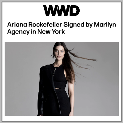 WWD: Ariana Rockefeller