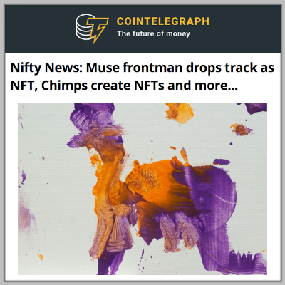 CoinTelegraph: Save the Chimps
