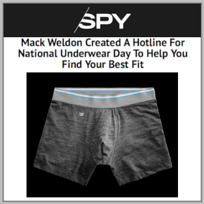 SPY: Mack Weldon