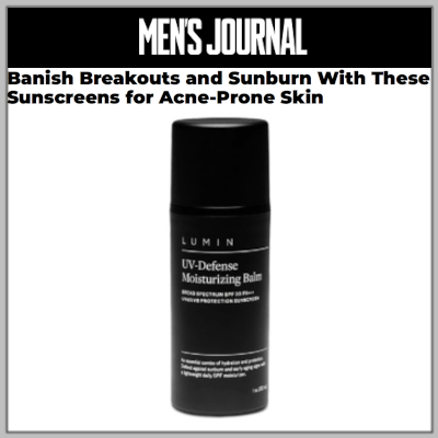 Men's Journal: Lumin Skincare