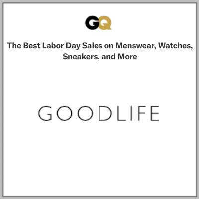 GQ Daily Newsletter: Goodlife Clothing