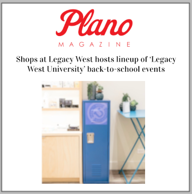 Plano Magazine: Legacy West