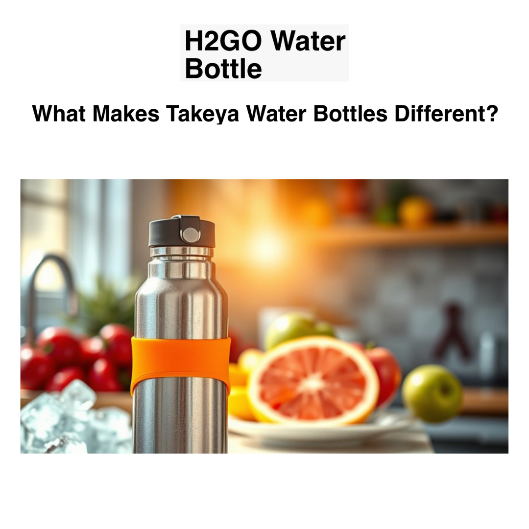 H2GO Water Bottle: Takeya