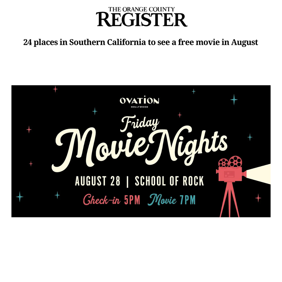 The Orange County Register: Ovation Hollywood