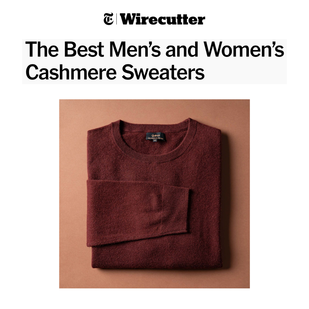 New York Times Wirecutter: Quince