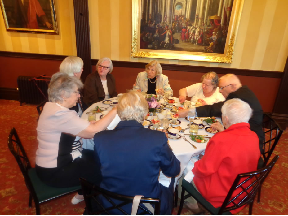 Table at the Union Club